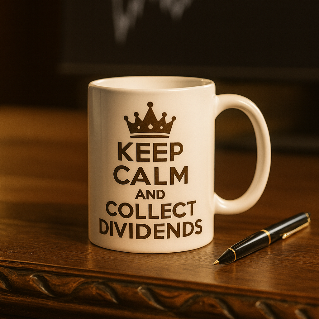 Mugg – Keep Calm and Collect Dividends